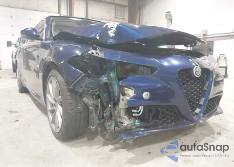 2017 Alfa Romeo Giulia Awd из США, поврежденный, VIN ZARFAEDN2H7552361